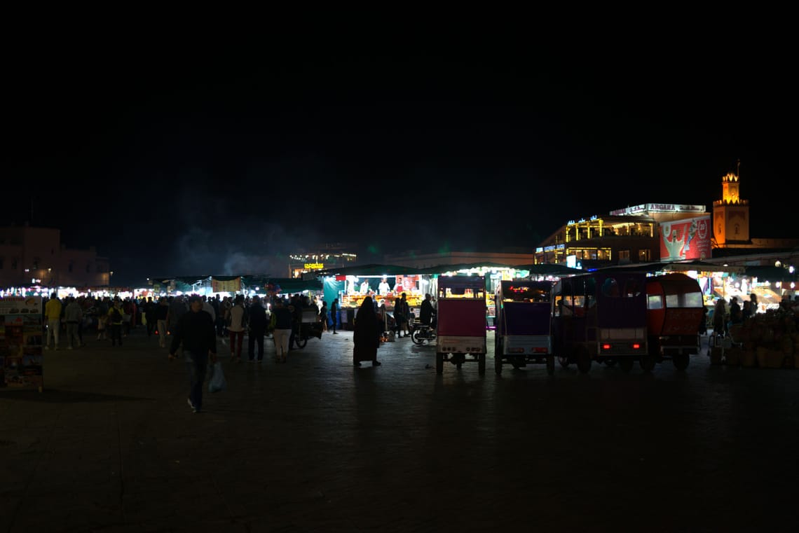 ساحة جامع الفنا